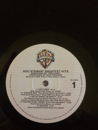 Rod Stewart : Greatest Hits Vol. 1 (LP, Comp, RE)