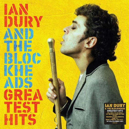 Ian Dury And The Blockheads : Greatest Hits (LP, Comp, Yel)