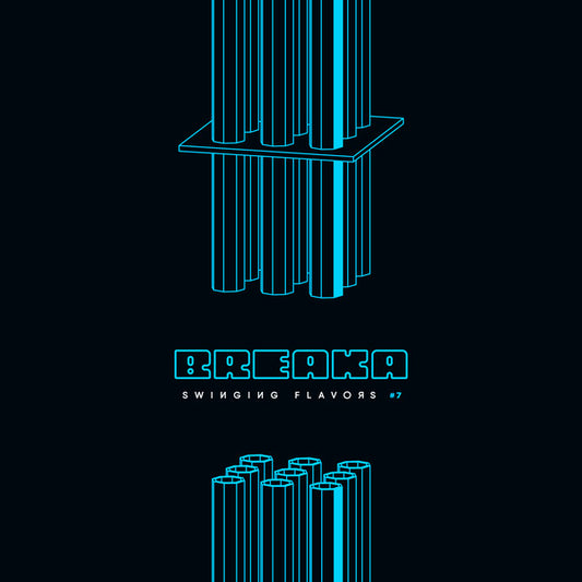 Breaka : Swinging Flavors #7 (7", Single, Ltd, Blu)