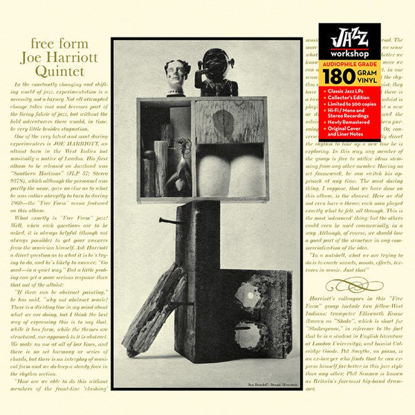 Joe Harriott Quintet : Free Form (LP, Album, Ltd, RE, RM, 180)