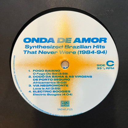 Various : Onda De Amor (Synthesized Brazilian Hits That Never Were 1984-94) (2xLP, Comp)