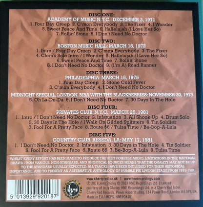 Humble Pie : Official Bootleg Box Set Volume 2 (5xCD + Box)