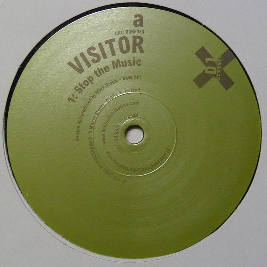 Visitor : Stop The Music (12", Single)