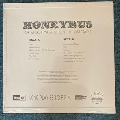 Honeybus : For Where Have You Been: The Lost Tracks (LP, Comp)