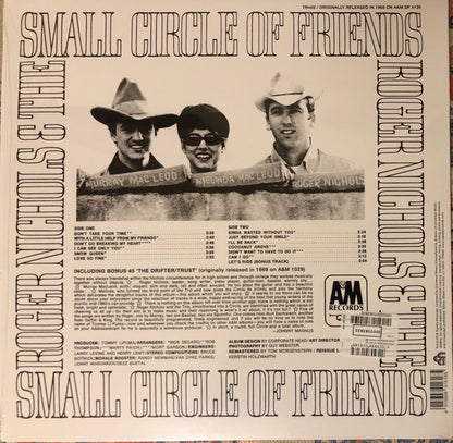 Roger Nichols & The Small Circle Of Friends : Roger Nichols & The Small Circle Of Friends (LP, Album, RE + 7", S/Edition)