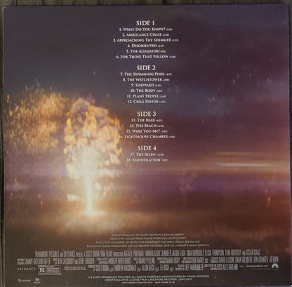 Ben Salisbury & Geoff Barrow : Annihilation (Music From The Motion Picture) (2xLP, Ltd, M/Print, Pur)