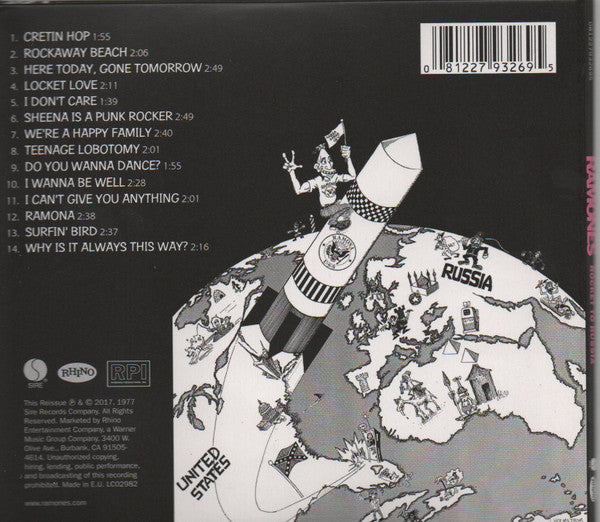 Ramones : Rocket To Russia (CD, Album, RE, RM, 40t)