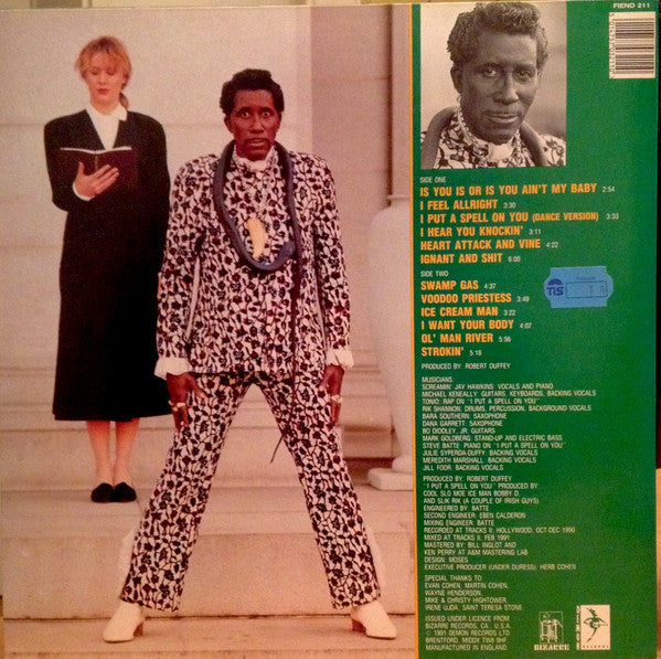 Screamin' Jay Hawkins : Black Music For White People (LP, Album)