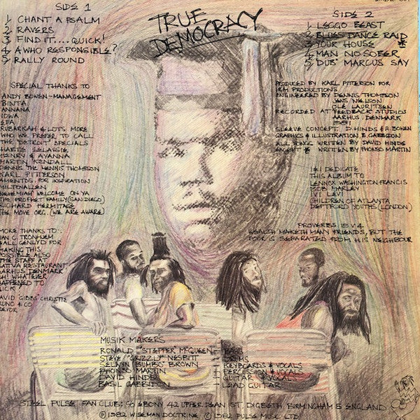 Steel Pulse : True Democracy (LP, Album)