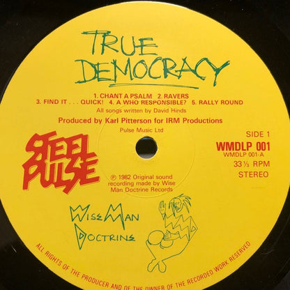Steel Pulse : True Democracy (LP, Album)