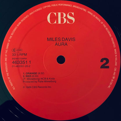 Miles Davis : Aura (2xLP, Album)