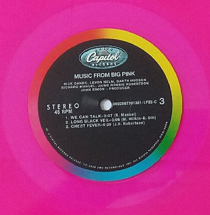The Band : Music From Big Pink (2xLP, Album, Ltd, Pin)