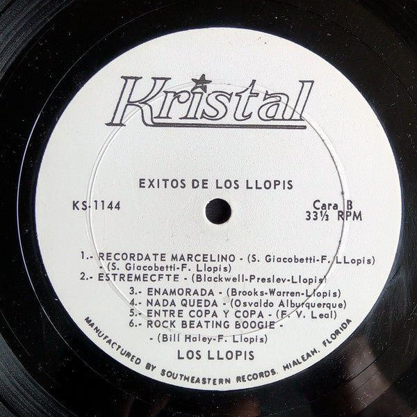 Los Llopis : Éxitos De Los Llopis  (LP, Album)