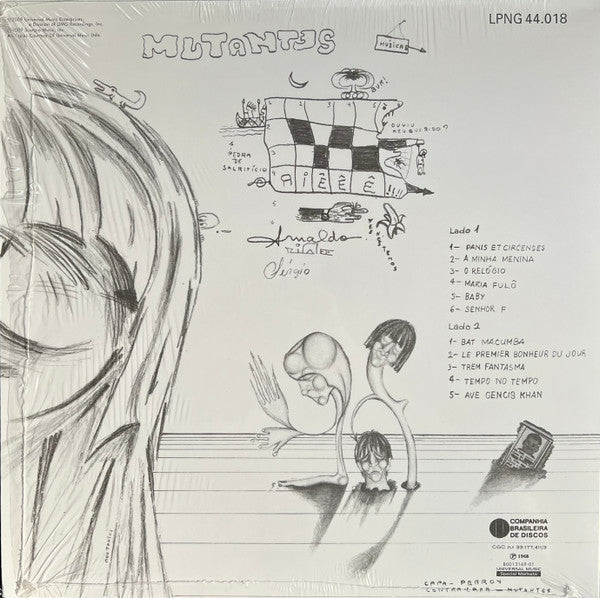 Os Mutantes : Os Mutantes (LP, Album, RE)