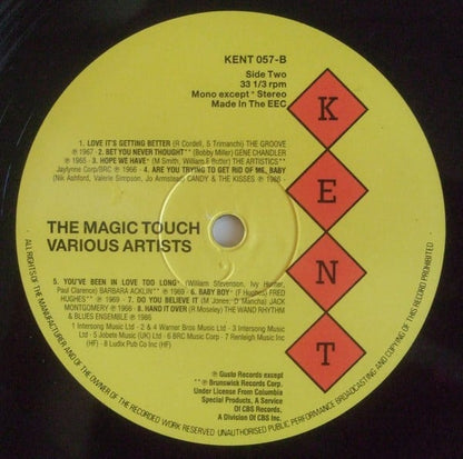 Various : The Magic Touch (LP, Comp, Mono)