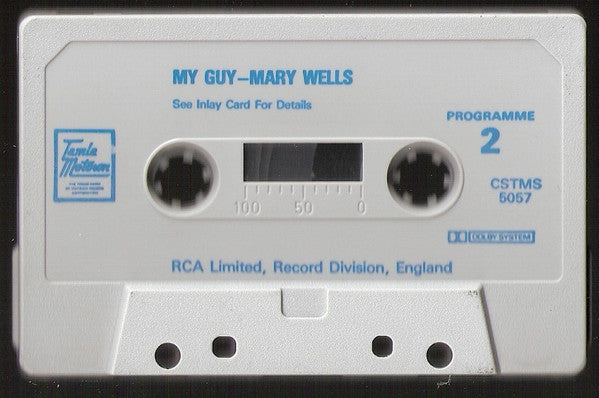 Mary Wells : My Guy (Cass, Album, RE)