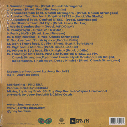 Joey Bada$$ : 1999 (2xLP, Ltd, Mixtape, RE, Pur)