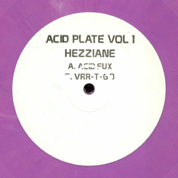 Hezziane : Acid Plate Vol 1 (12", Ltd, Pur)