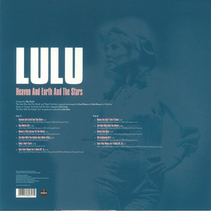 Lulu : Heaven And Earth And The Stars (LP, Album, RE)
