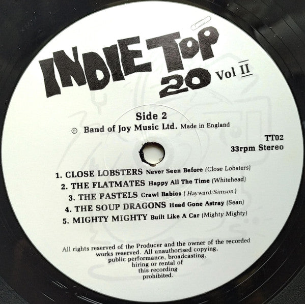 Various : Indie Top 20 Volume II (2xLP, Comp)