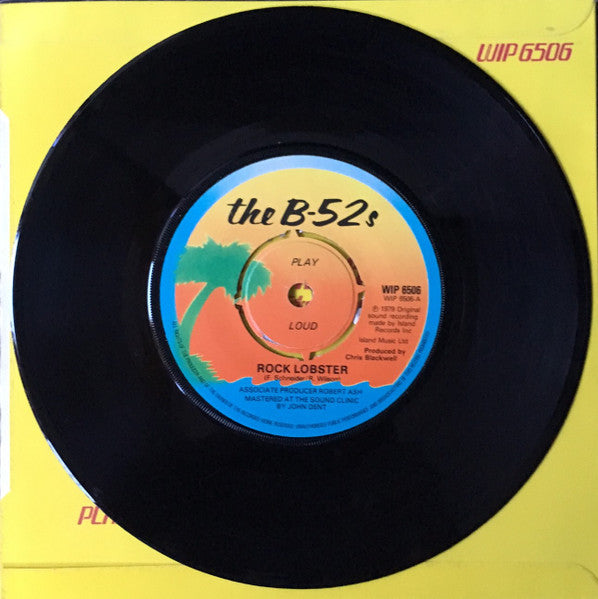 The B-52's : Rock Lobster (7", Single, RP, Pus)