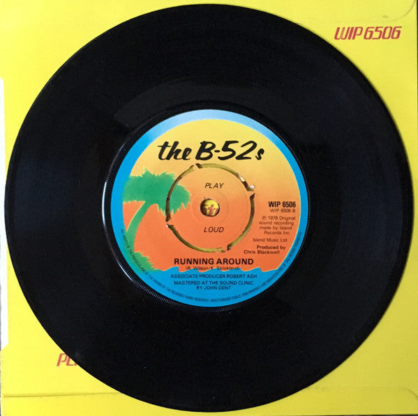 The B-52's : Rock Lobster (7", Single, RP, Pus)