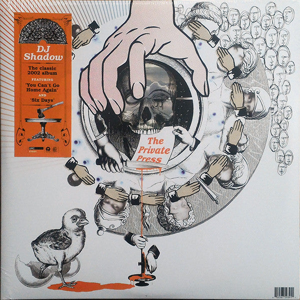 DJ Shadow : The Private Press (2xLP, Album, RE, 180)