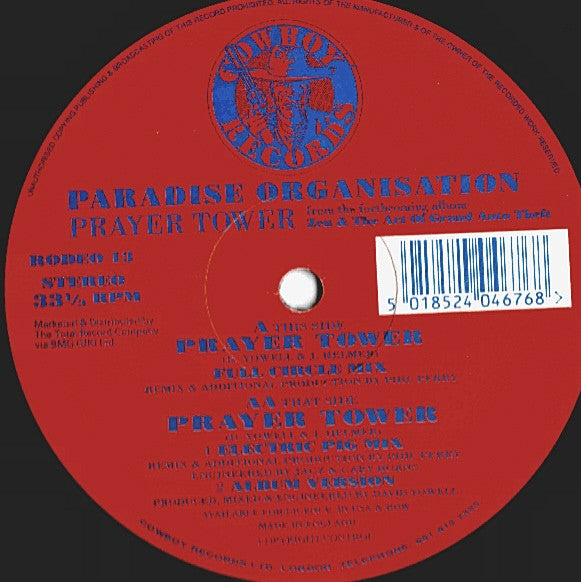 Paradise Organisation : Prayer Tower (12")