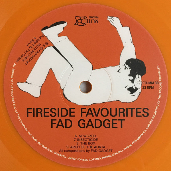 Fad Gadget : Fireside Favourites (LP, Album, Ltd, RE, Ora)