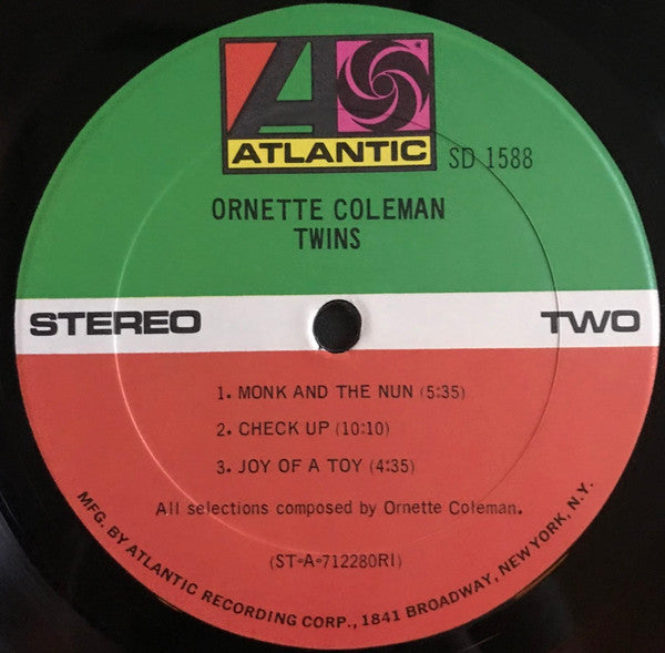 Ornette Coleman : Twins (LP, Album, RI )