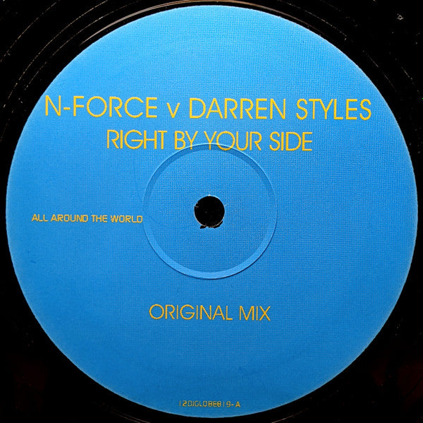 N-Force (3) V Darren Styles : Right By Your Side (2x12", Promo)