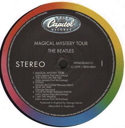 The Beatles : Magical Mystery Tour (LP, Album, RE, RM, RP, 180)