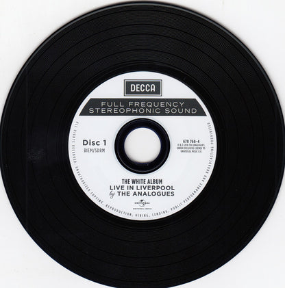 The Analogues : The White Album - Live In Liverpool (2xCD, Album)