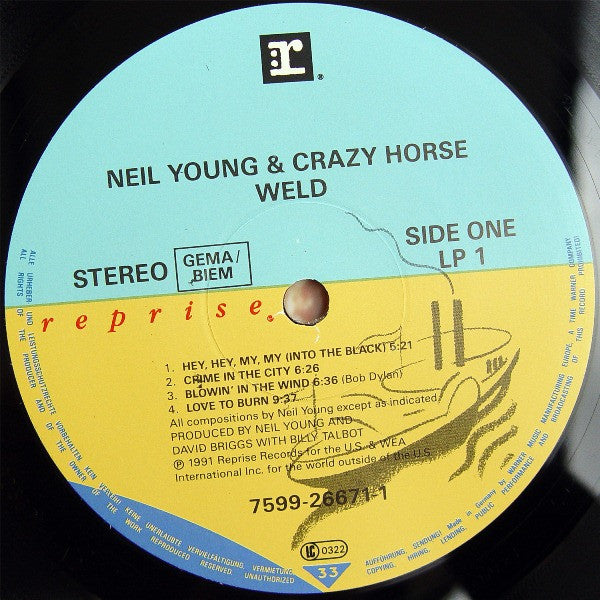 Neil Young & Crazy Horse : Weld (2xLP, Album)