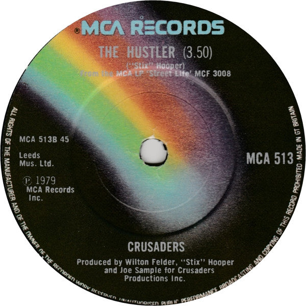 Crusaders* : Street Life (7", Single, Sol)