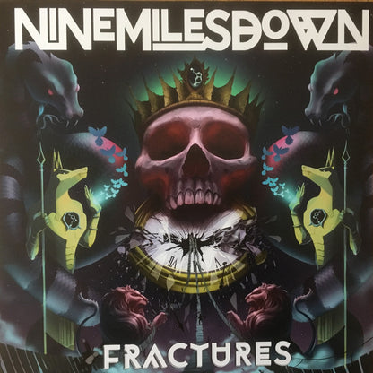 Nine Miles Down : Fractures (LP, Album, 180 + CD, EP, Car + Ltd, Num)