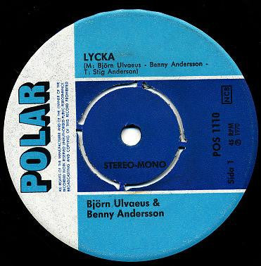 Björn Ulvaeus & Benny Andersson : Hej Gamle Man! / Lycka (7", Single, Gre)