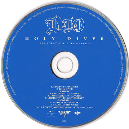 Dio (2) : Holy Diver (CD, Album, RE, RM)