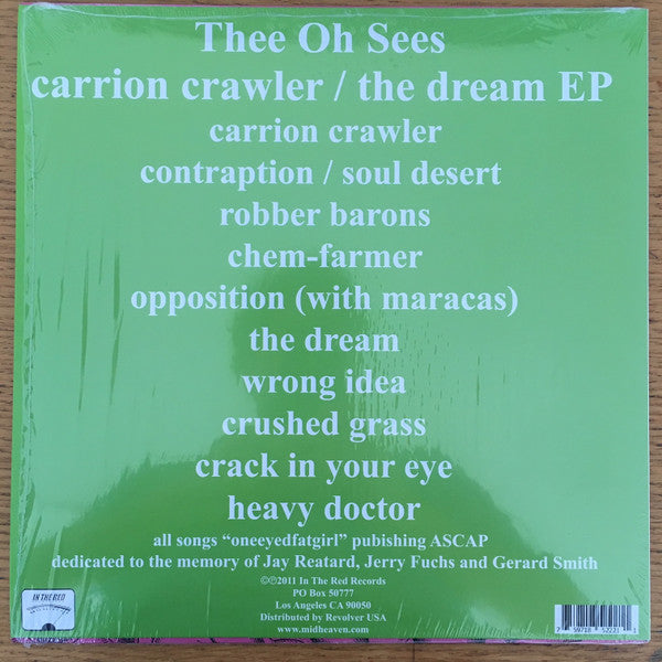 Thee Oh Sees : Carrion Crawler / The Dream EP (LP, Album, RE)