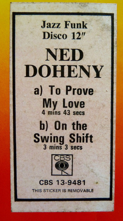 Ned Doheny : To Prove My Love (12")