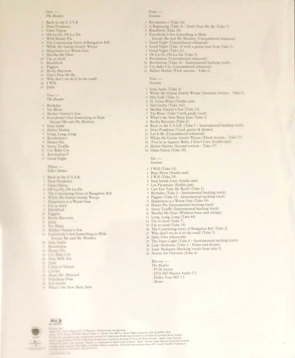 The Beatles : The Beatles (2xCD, Album, RE, Rem + 4xCD, RM + Blu-ray, Blu-ray)
