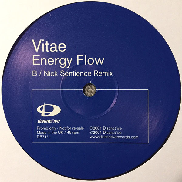 Vitae : Energy Flow (2x12", Promo)