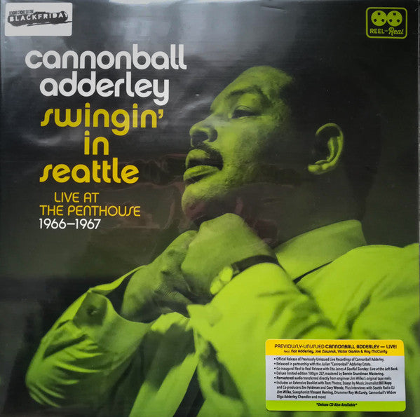 Cannonball Adderley : Swingin' In Seattle: Live At The Penthouse (1966-1967) (2xLP, Album, RSD, Dlx, Ltd, Num, 180)