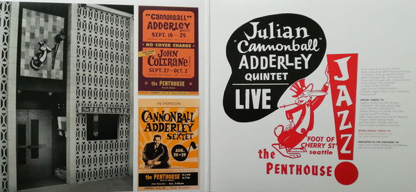 Cannonball Adderley : Swingin' In Seattle: Live At The Penthouse (1966-1967) (2xLP, Album, RSD, Dlx, Ltd, Num, 180)