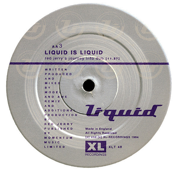 Liquid : Liquid Love / Interference / Liquid Is Liquid (12")