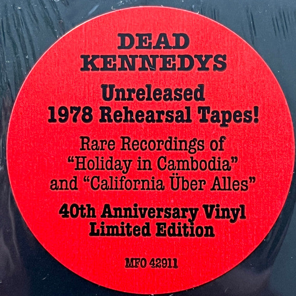 Dead Kennedys : Iguana Studios Rehearsal Tape - San Francisco 1978 (LP, Album, RSD, Ltd)