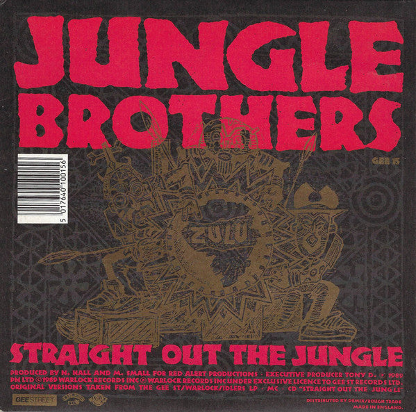 Jungle Brothers : Black Is Black (7", Single)