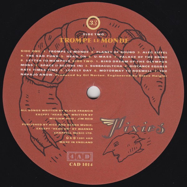 Pixies – Trompe Le Monde | Releases | Discogs レア Pixies – Trompe