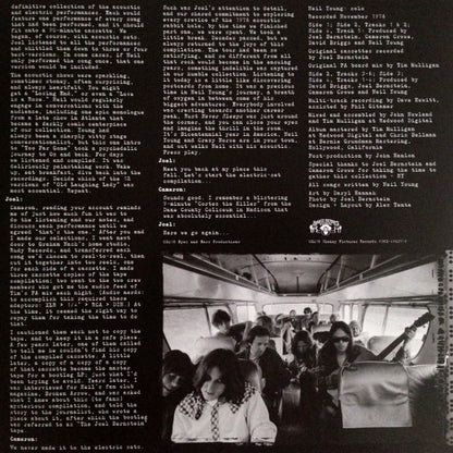 Neil Young : Songs For Judy (2xLP, Album)