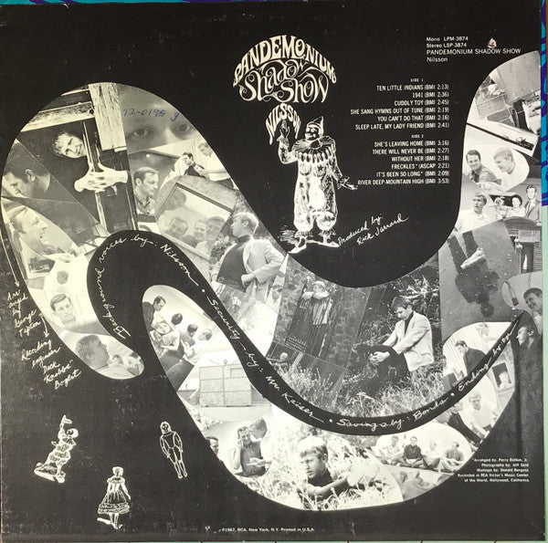 Nilsson* : Pandemonium Shadow Show (LP, Album, Mono)